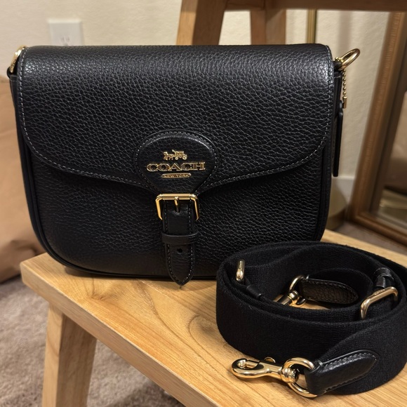 Coach Handbags - COACH | EUC Amelia Saddle bag